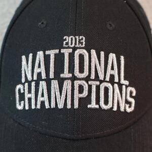 Nike FSU Florida State Seminoles 2013 Champions Black Hat